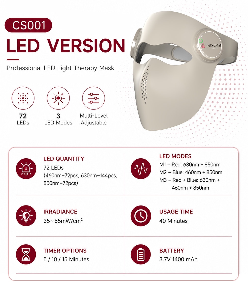 The Misogi Health Advanced Cellular Light Mask — view 2